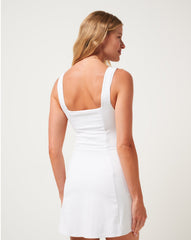TravisMathew | Moveknit Sleeveless Dress - White