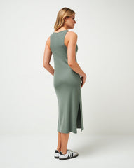 TravisMathew | Cloud Rib Hadley Wood Dress - Agave Green
