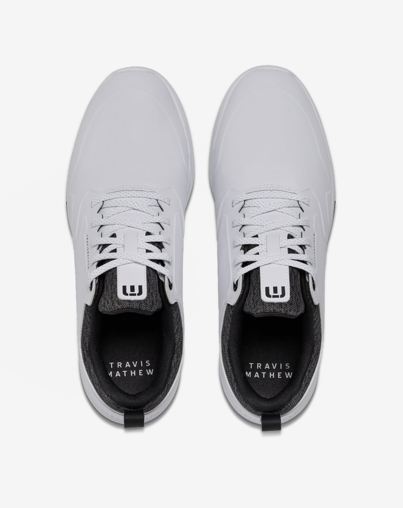 TravisMathew | The Daily Pro Plus Golf Shoe - White/Black