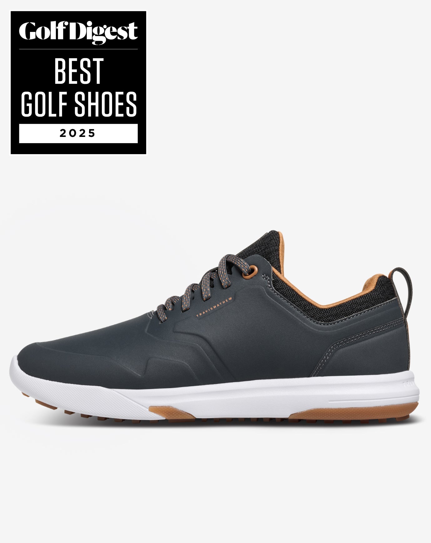 TravisMathew | The Daily Pro Plus Golf Shoe - Ebony/Almond
