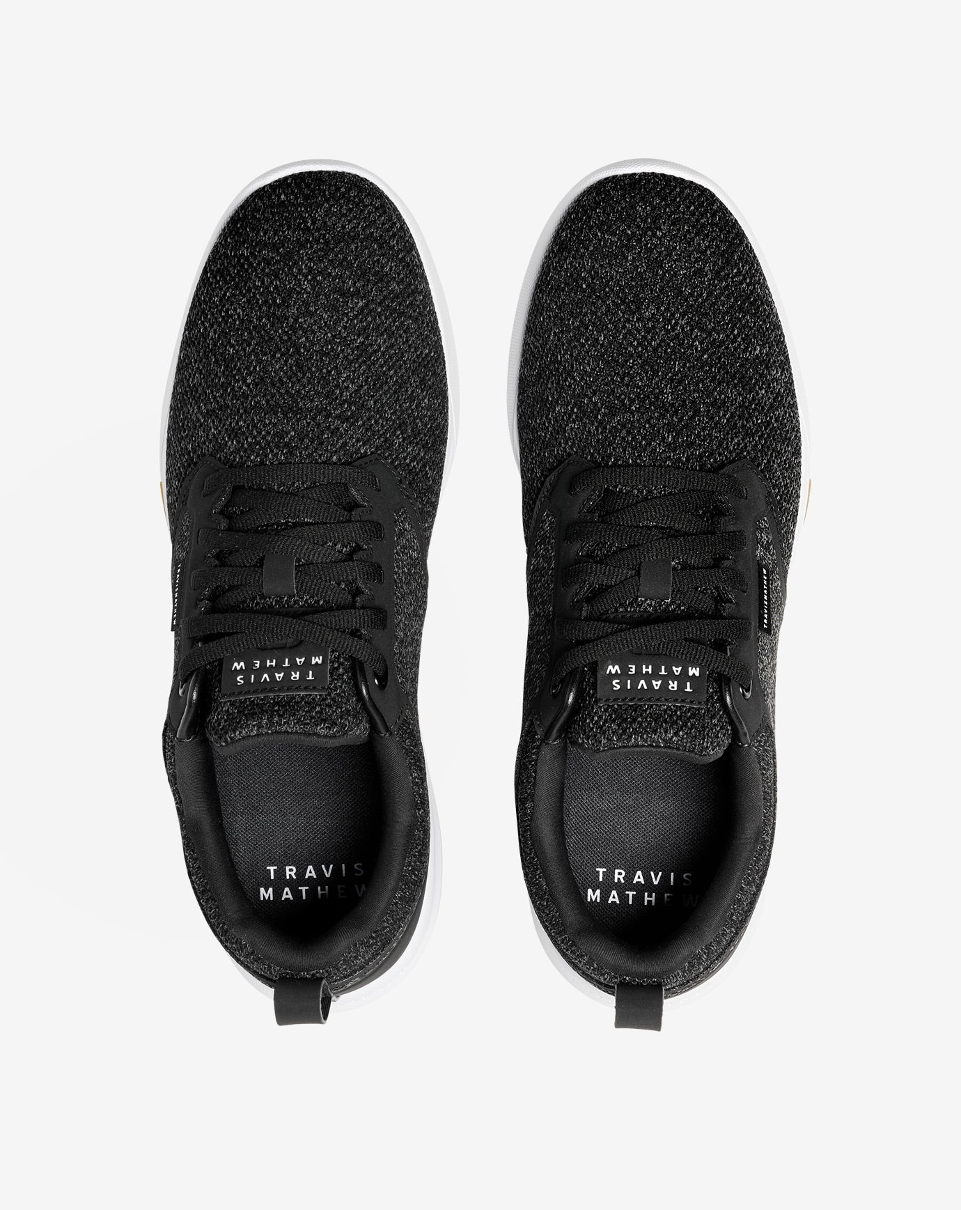 TravisMathew | The Daily Pro Hybrid Shoe - Black/Heather Black