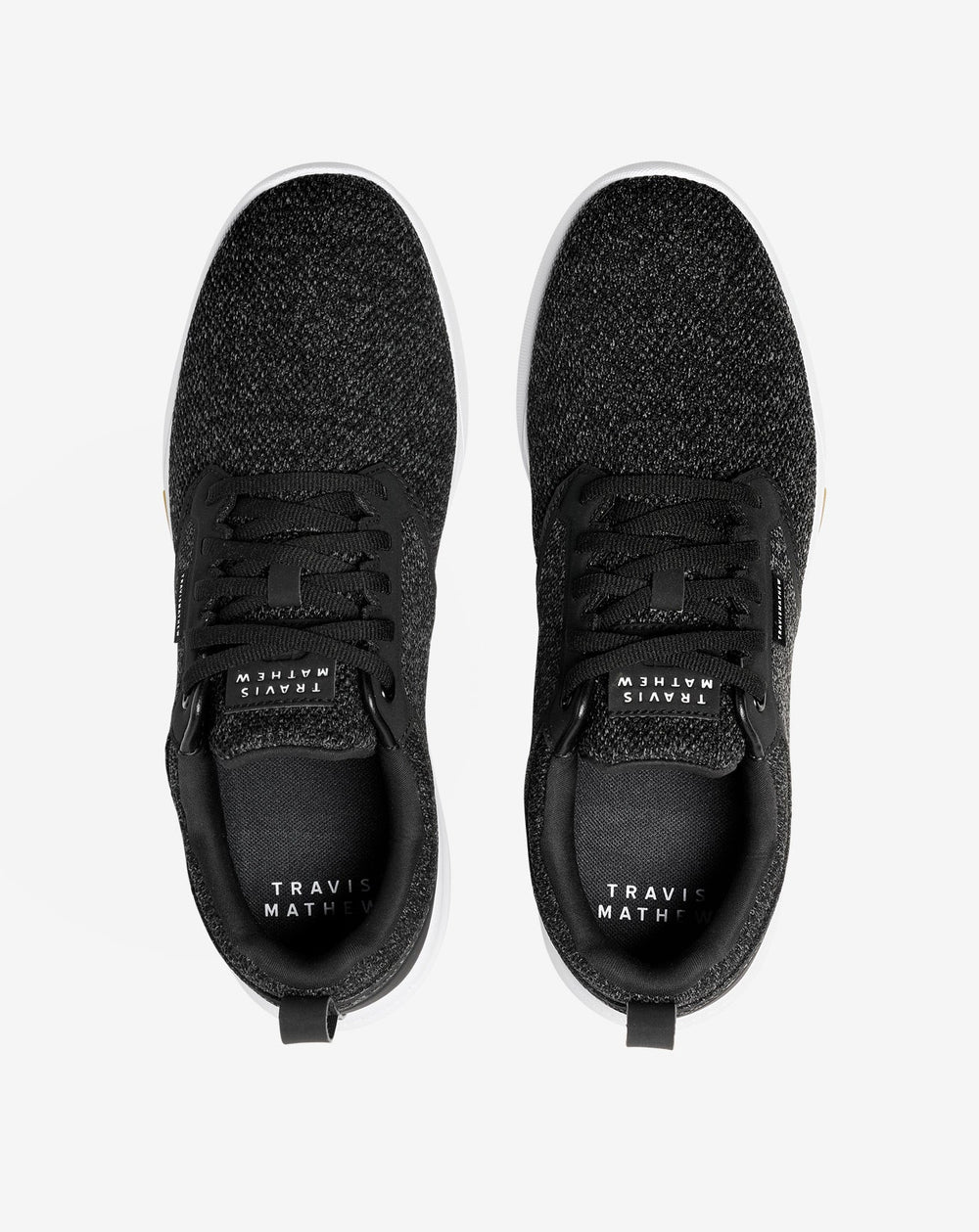 TravisMathew | The Daily Pro Hybrid Shoe - Black/Heather Black