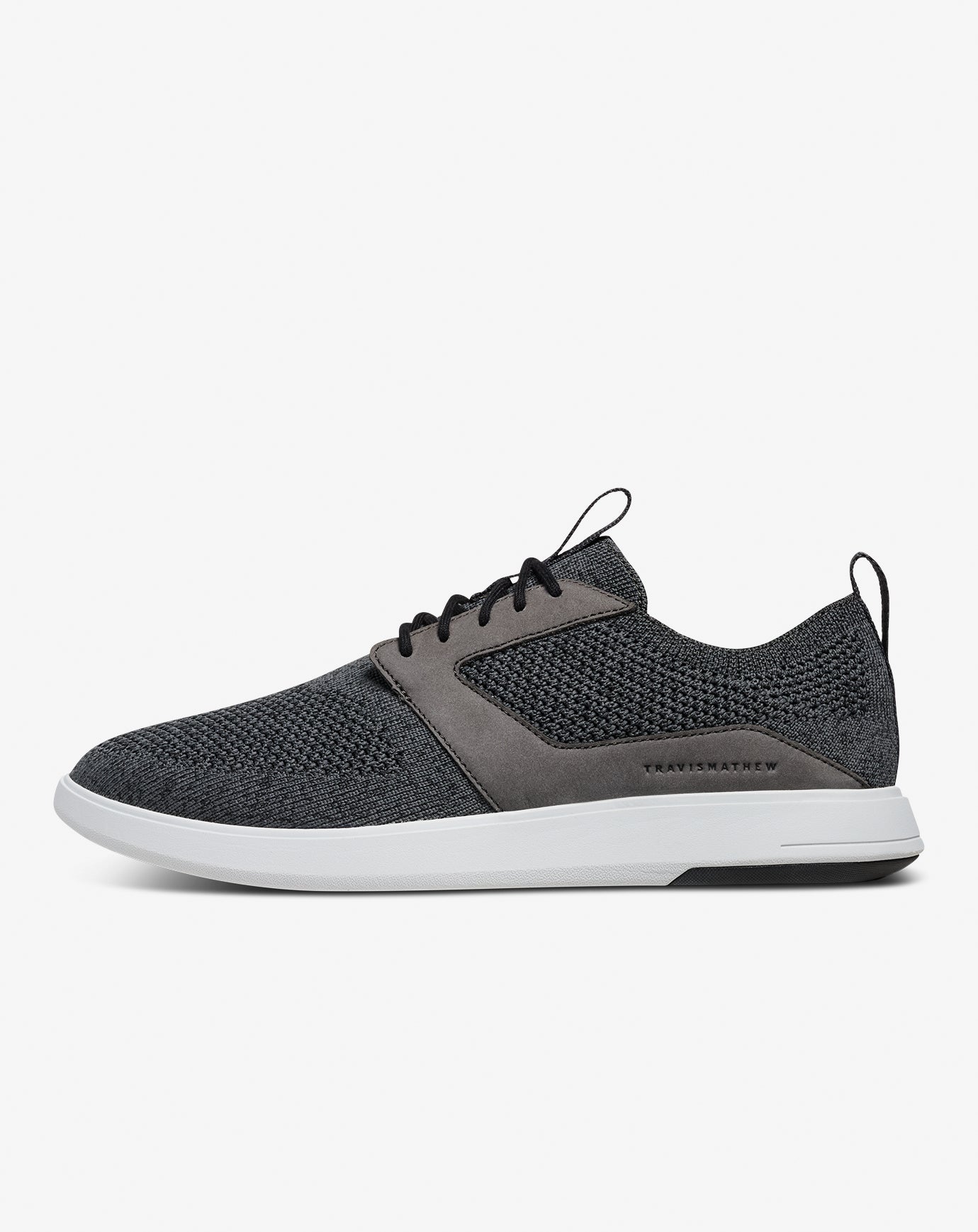 TravisMathew | The Modern One Shoe - Heather Grey Pinstripe