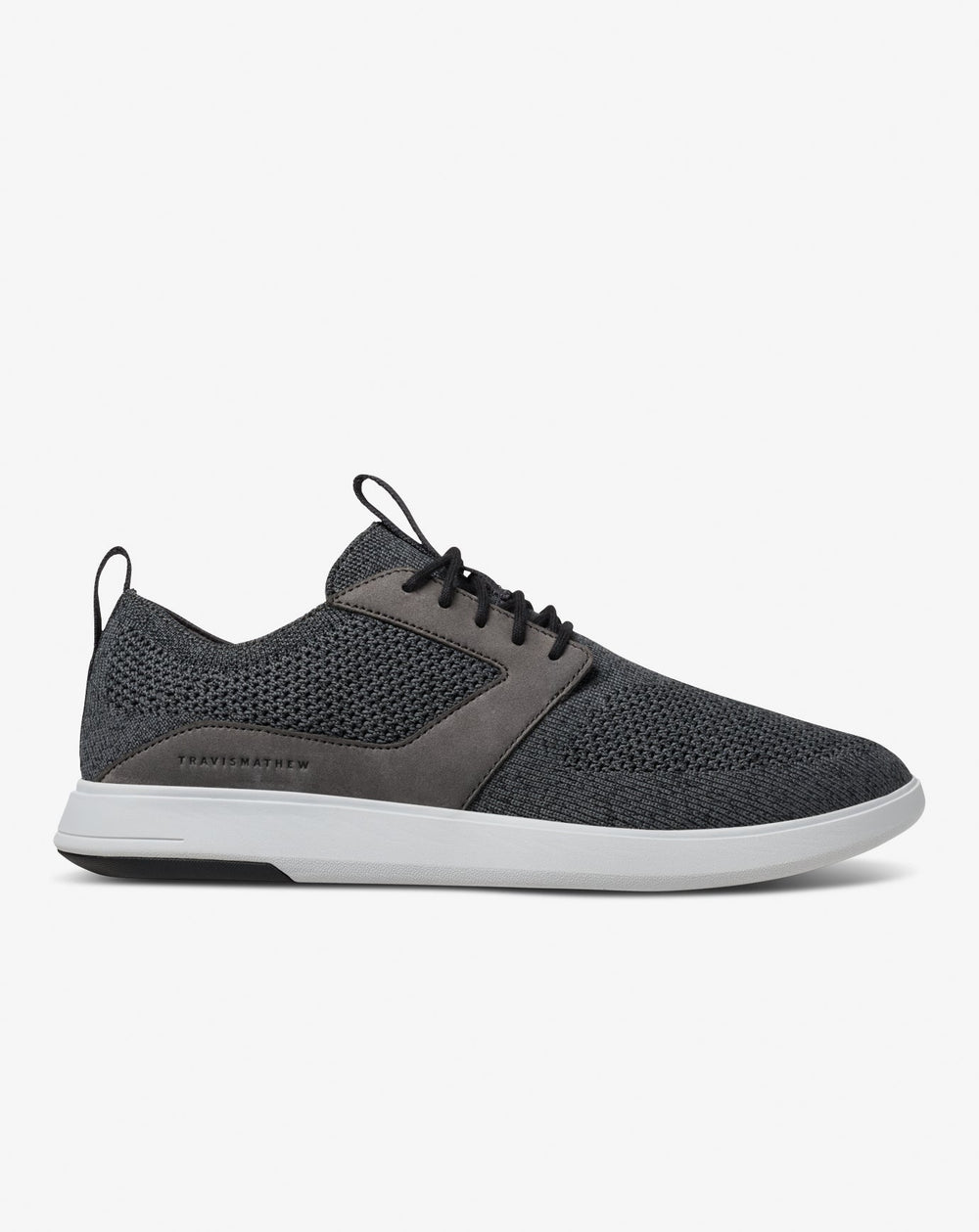 TravisMathew | The Modern One Shoe - Heather Grey Pinstripe