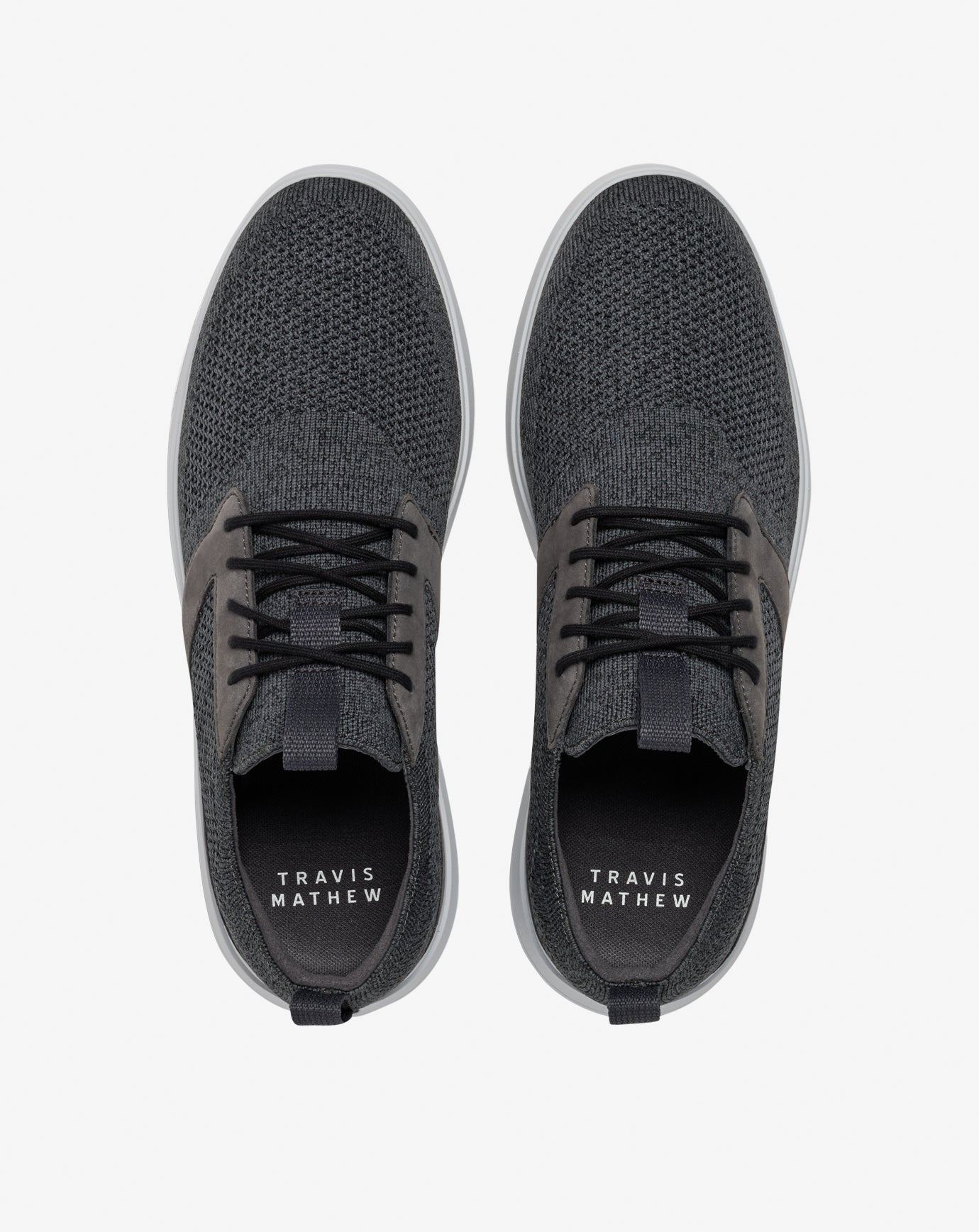 TravisMathew | The Modern One Shoe - Heather Grey Pinstripe