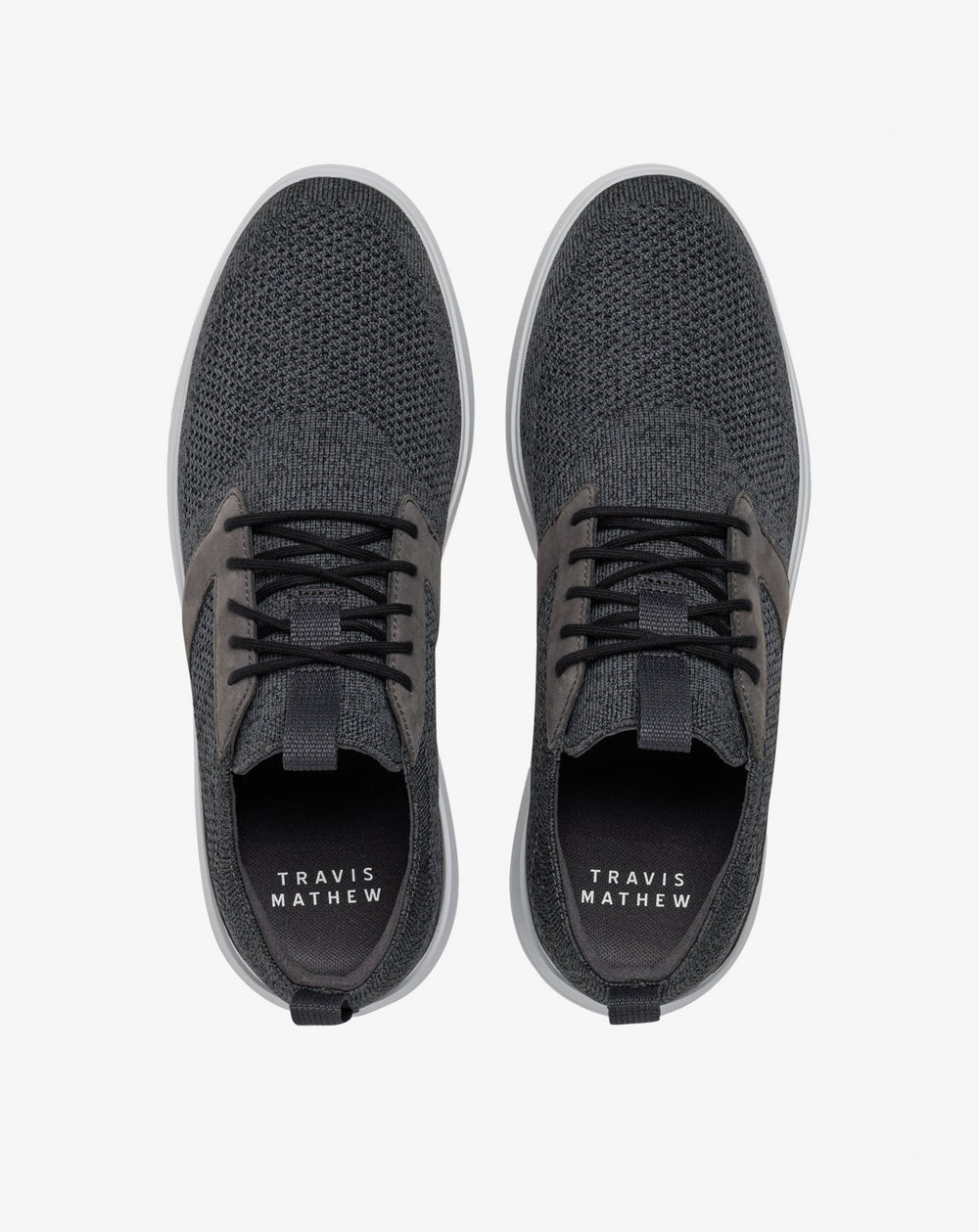 TravisMathew | The Modern One Shoe - Heather Grey Pinstripe