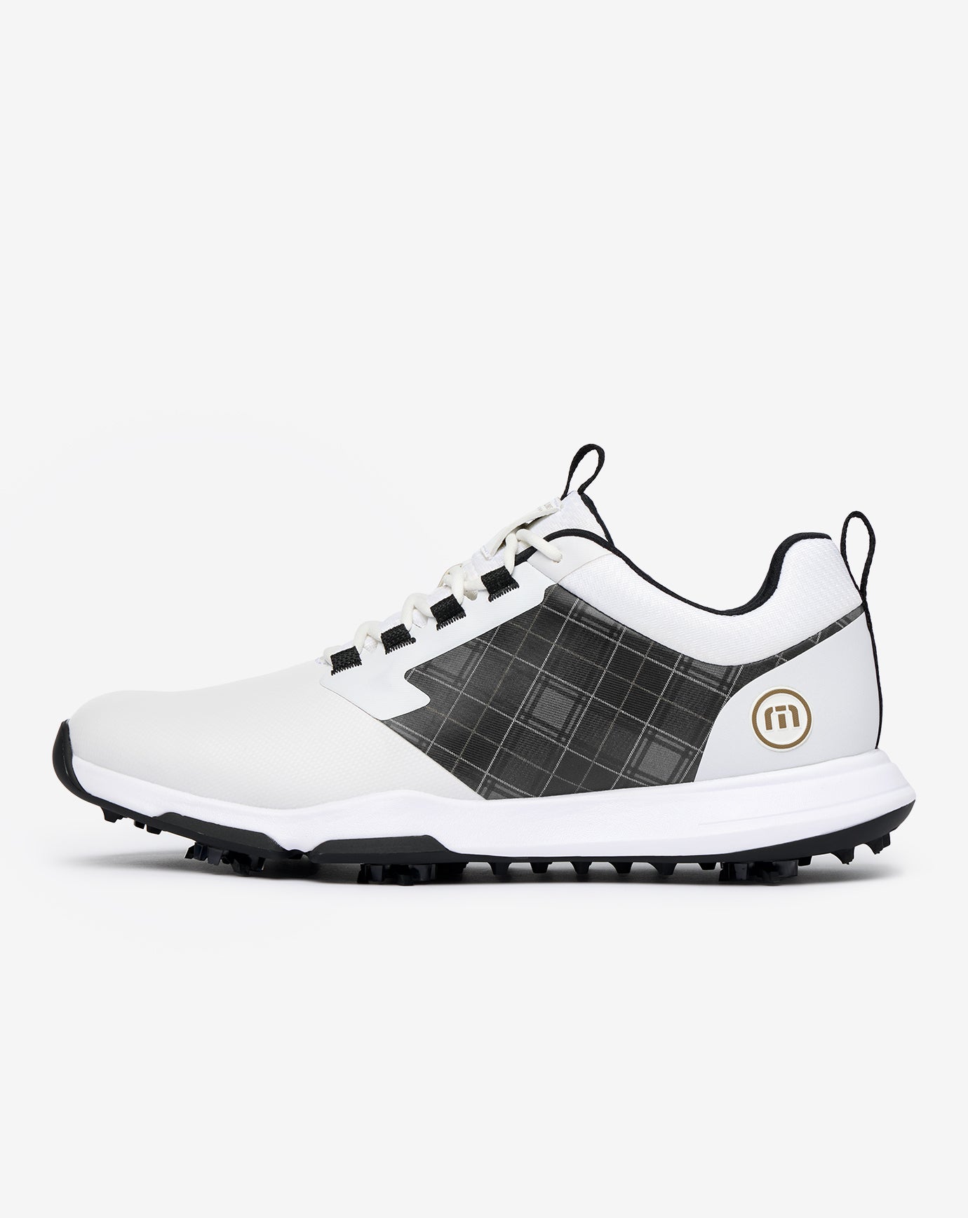 TravisMathew | The Ringer 2 Tartan Golf Shoe - White