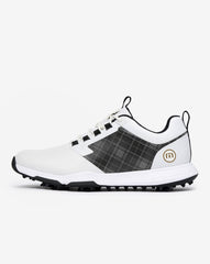 TravisMathew | The Ringer 2 Tartan Golf Shoe - White