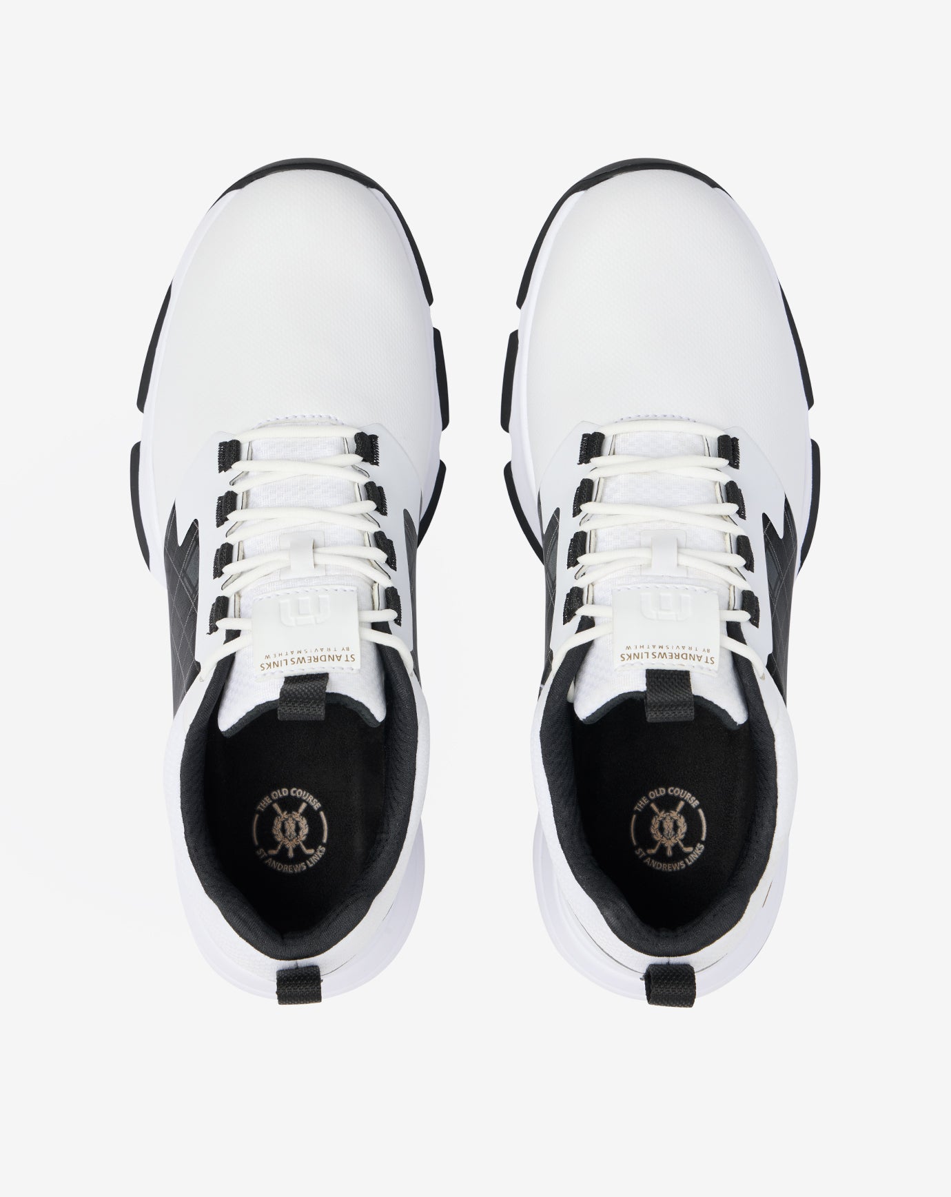 TravisMathew | The Ringer 2 Tartan Golf Shoe - White