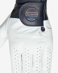 TravisMathew | Get Out Of Town Golf Glove - White/Mood Indigo