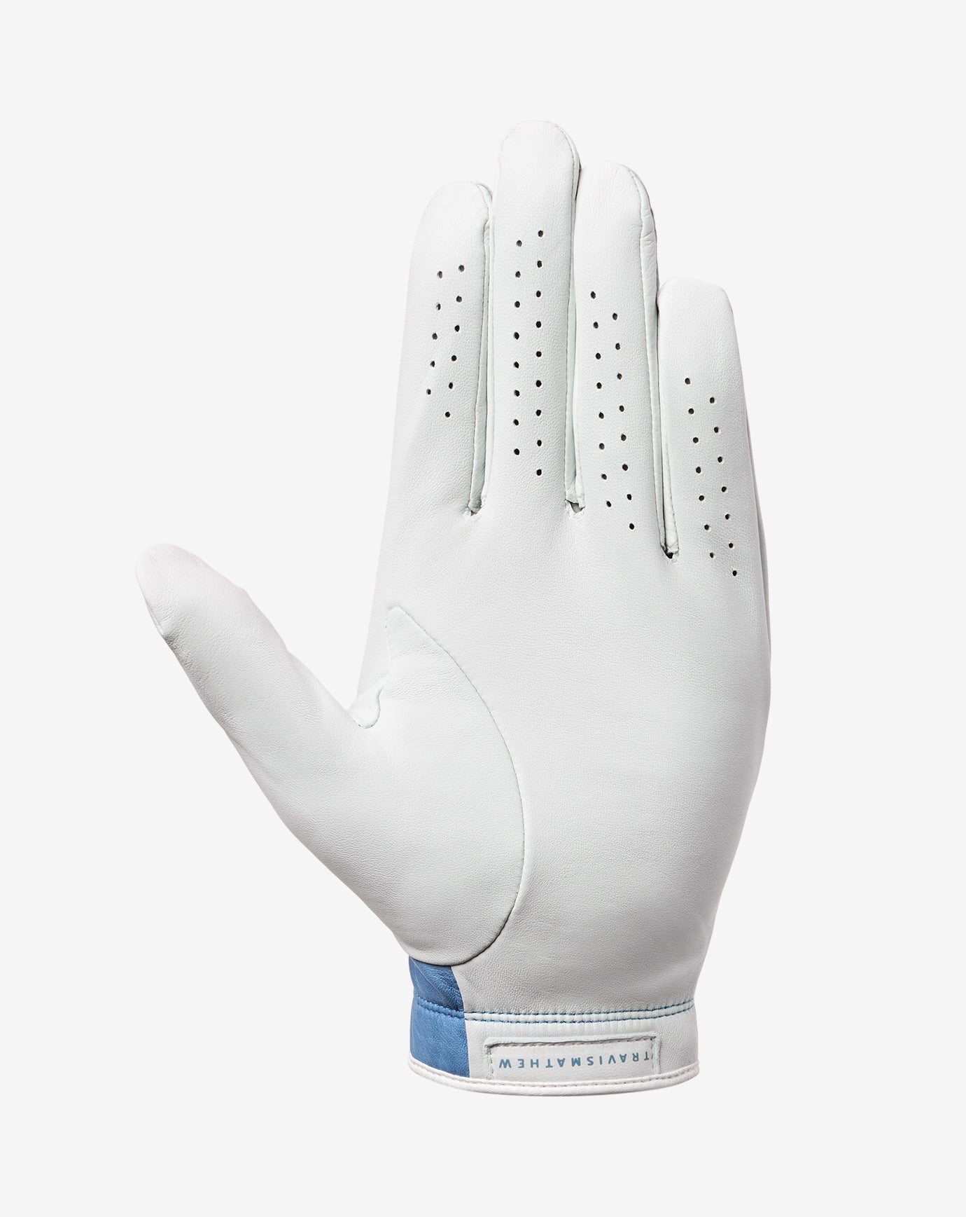 TravisMathew | Premier Mapes Golf Glove - White/Pacific Coast