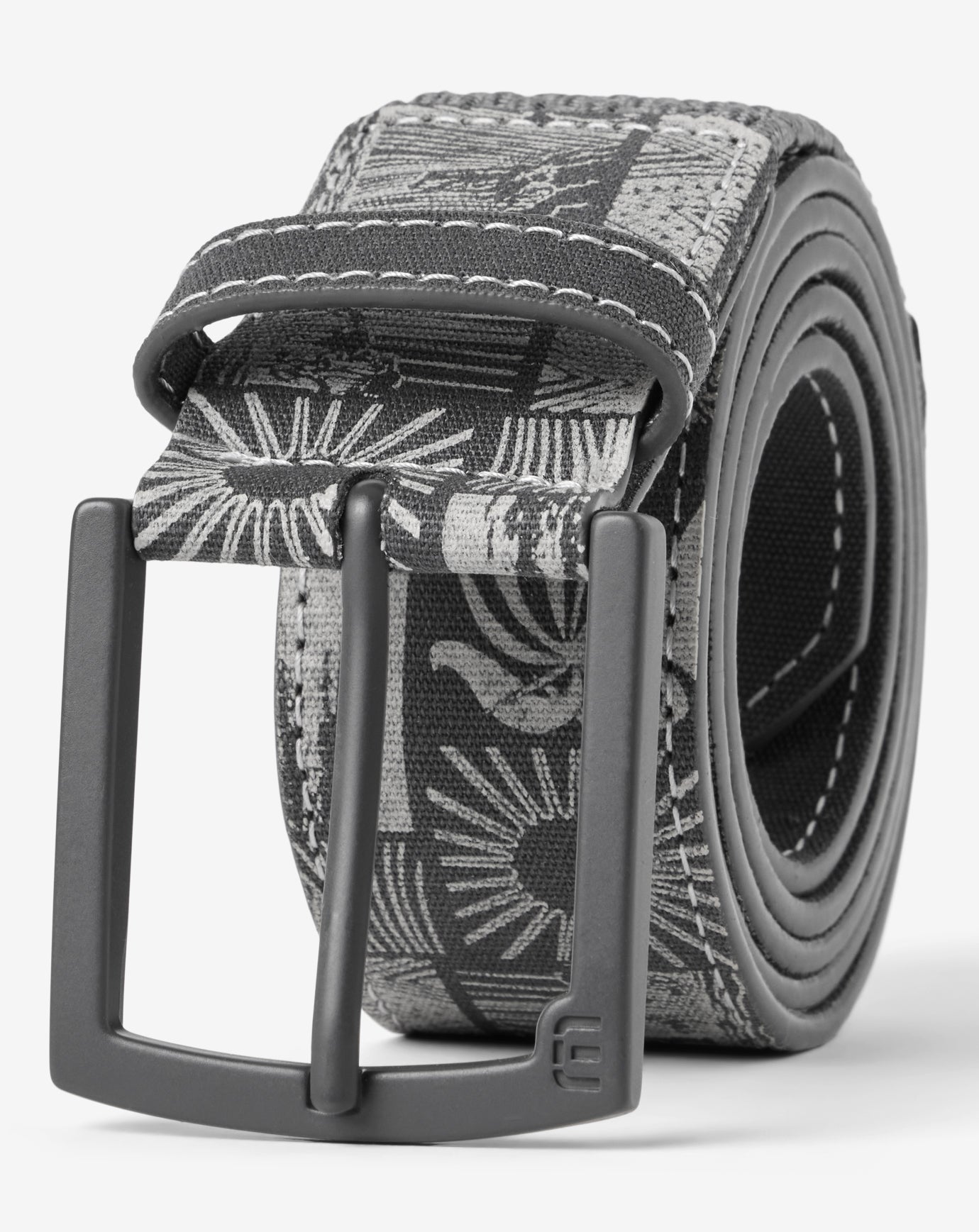 TravisMathew | Marina Mingle Canvas Stretch Belt - Ebony
