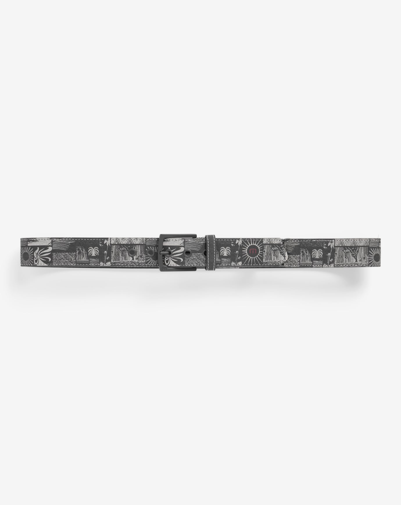 TravisMathew | Marina Mingle Canvas Stretch Belt - Ebony