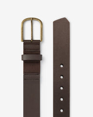TravisMathew | Jinx 2.0 Leather Belt - Dark Brown