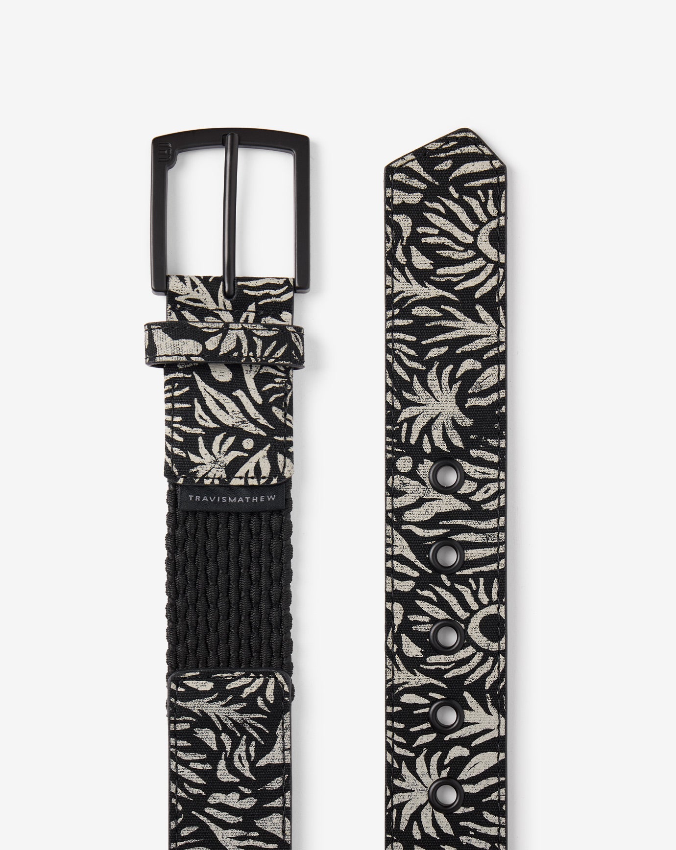 TravisMathew | Night Stroll Hybrid Stretch Belt - Black