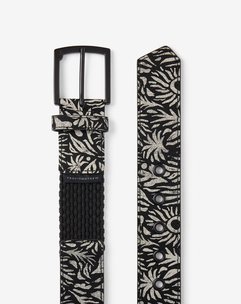TravisMathew | Night Stroll Hybrid Stretch Belt - Black
