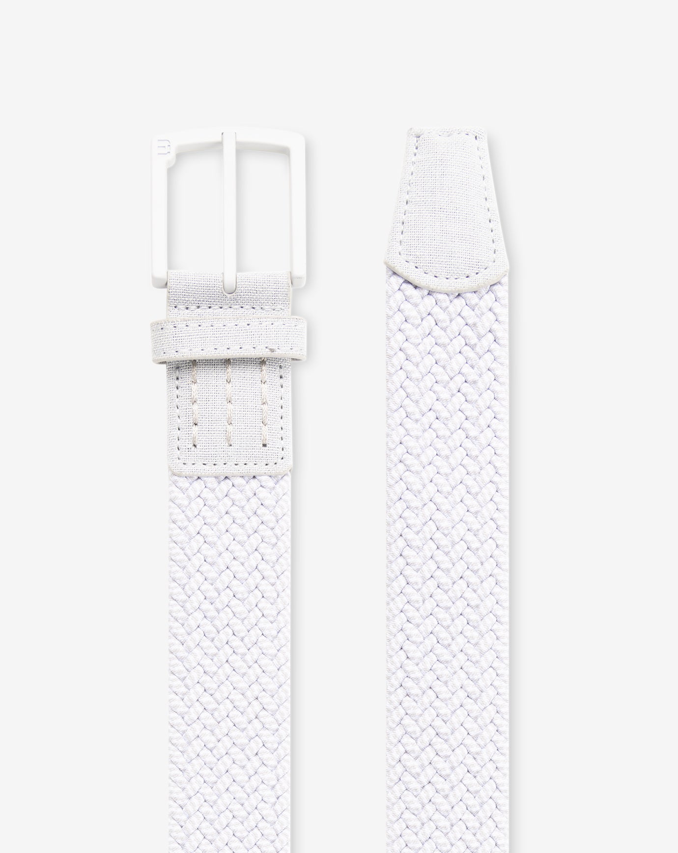 TravisMathew | Staggerwing 2.0 Stretch Woven Belt - Micro Chip/White