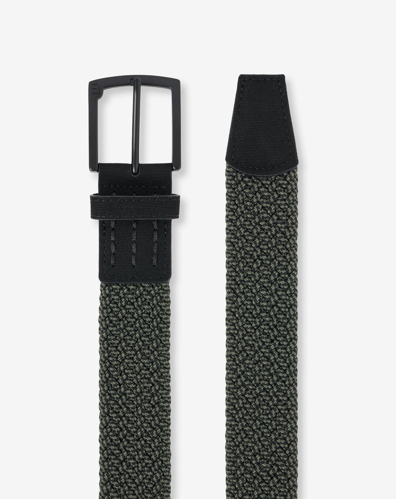 TravisMathew | Full Bar Stretch Woven Belt - Dark Olive