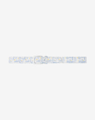 TravisMathew | Coconut Mojito Canvas Stretch Belt - White