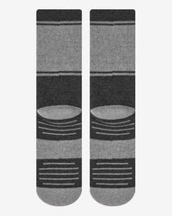 TravisMathew | Baja 2.0 Crew Sock - Heather Grey Pinstripe