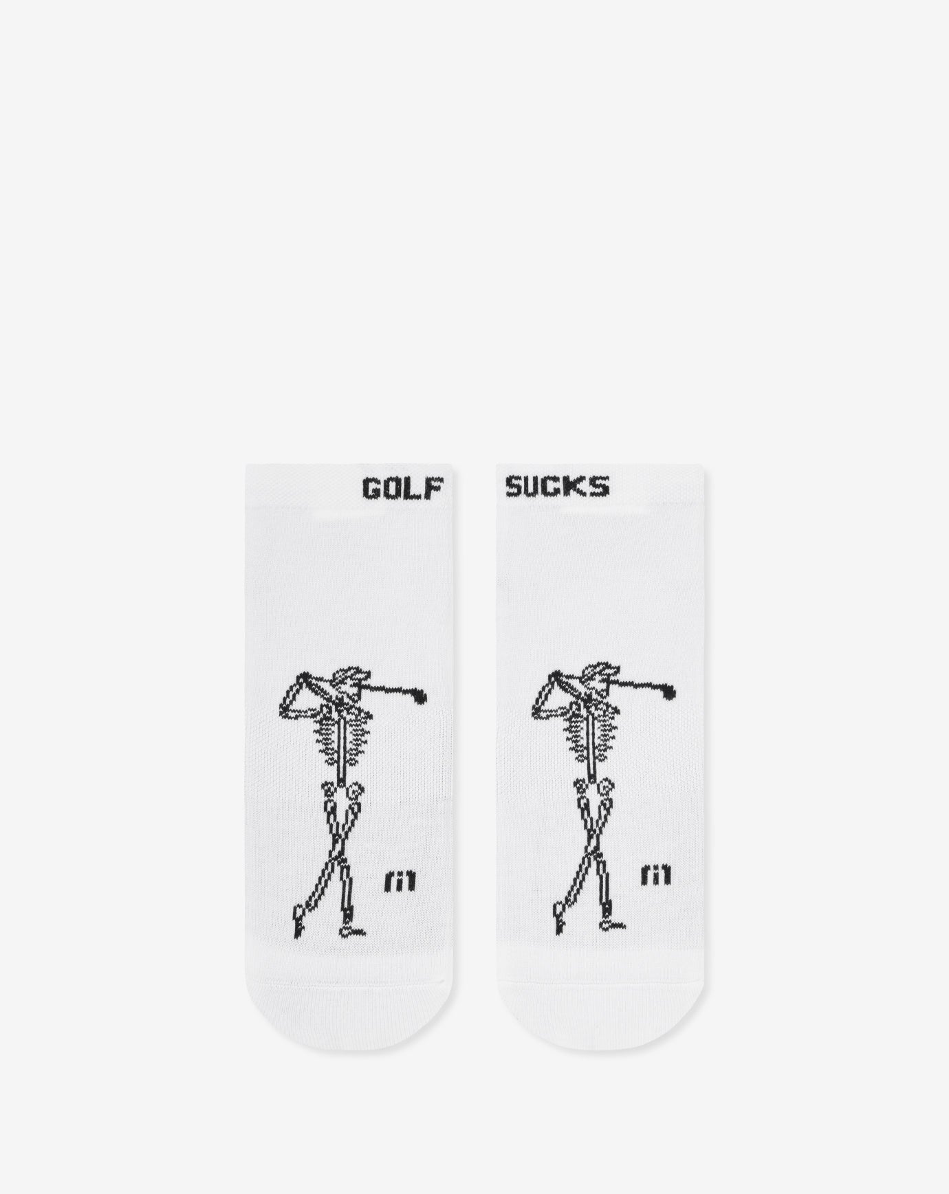 TravisMathew | Golf Sucks Ankle Sock - White