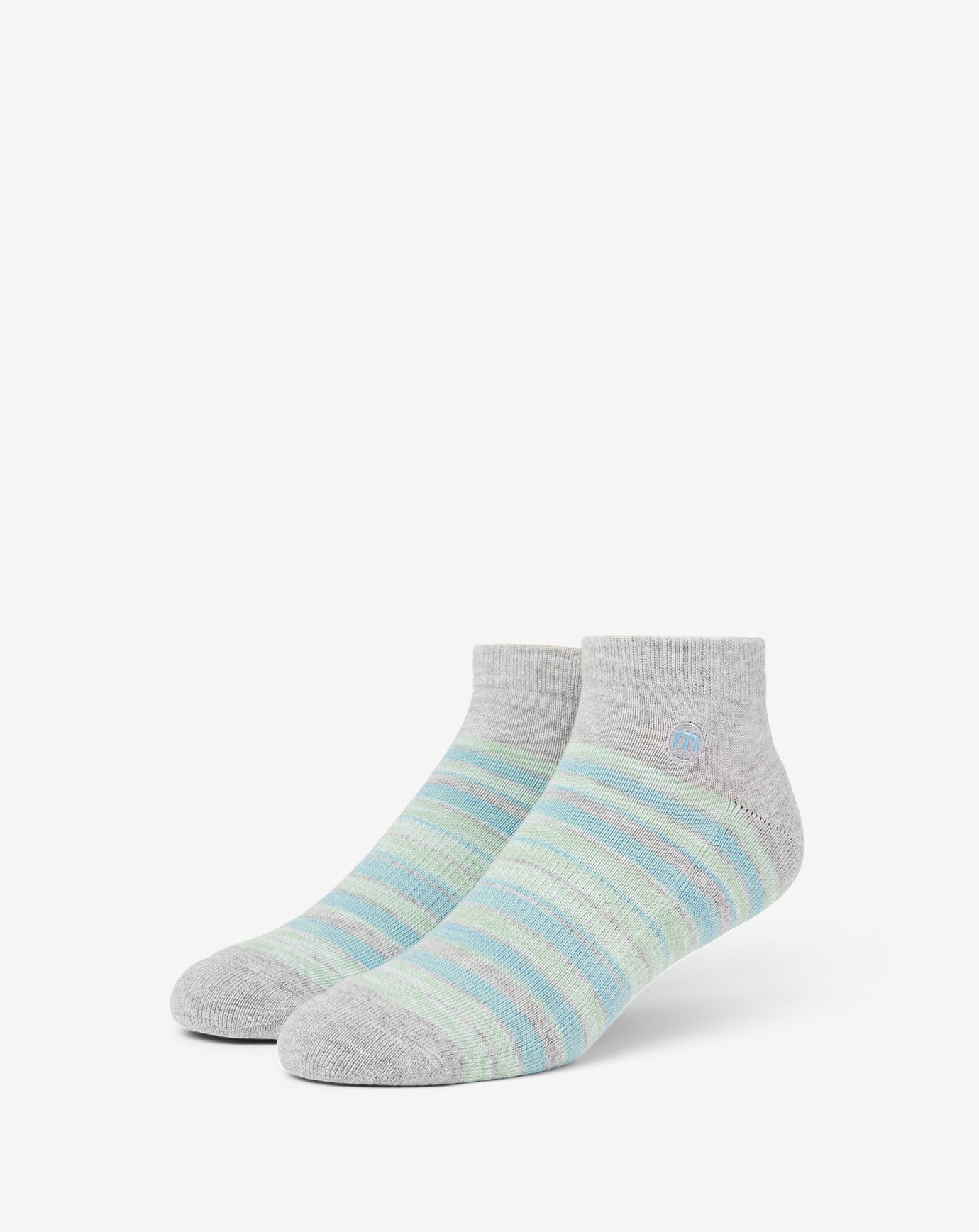 TravisMathew | River Picnic Ankle Sock - Heather Light Grey