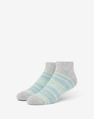 TravisMathew | River Picnic Ankle Sock - Heather Light Grey