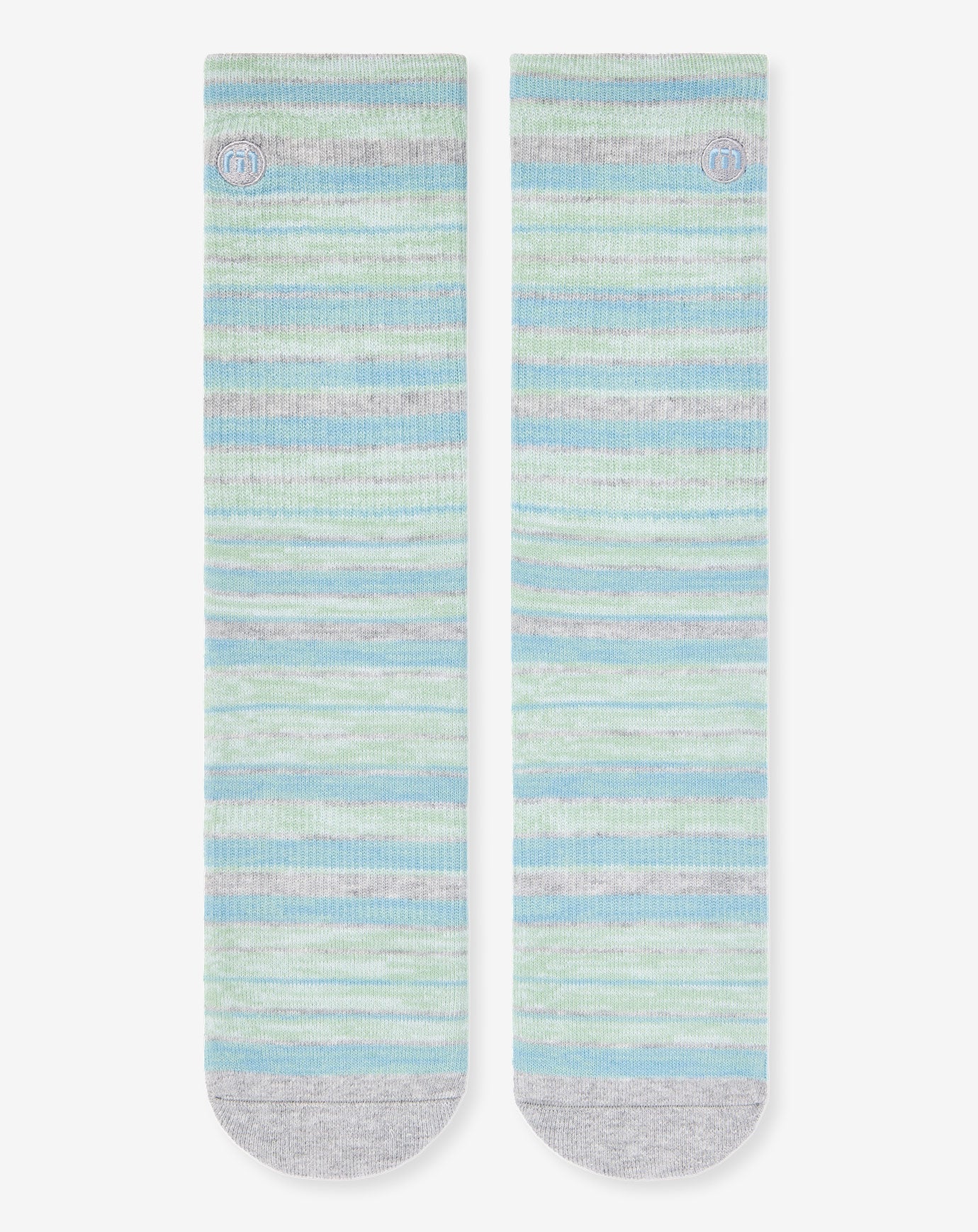 TravisMathew | River Picnic Crew Sock - Heather Light Grey