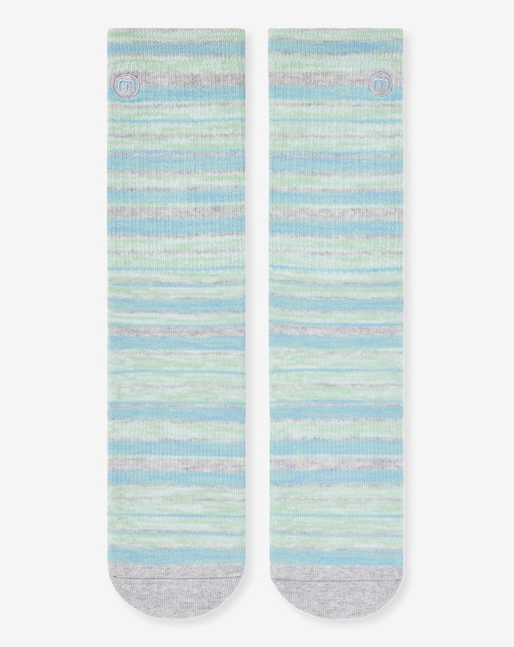 TravisMathew | River Picnic Crew Sock - Heather Light Grey
