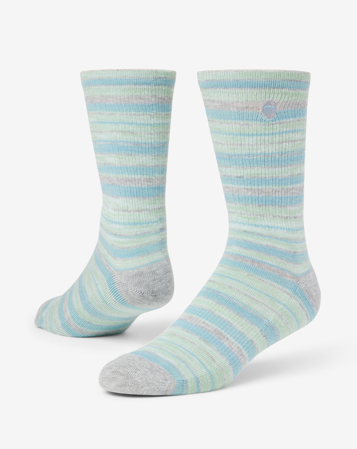 TravisMathew | River Picnic Crew Sock - Heather Light Grey