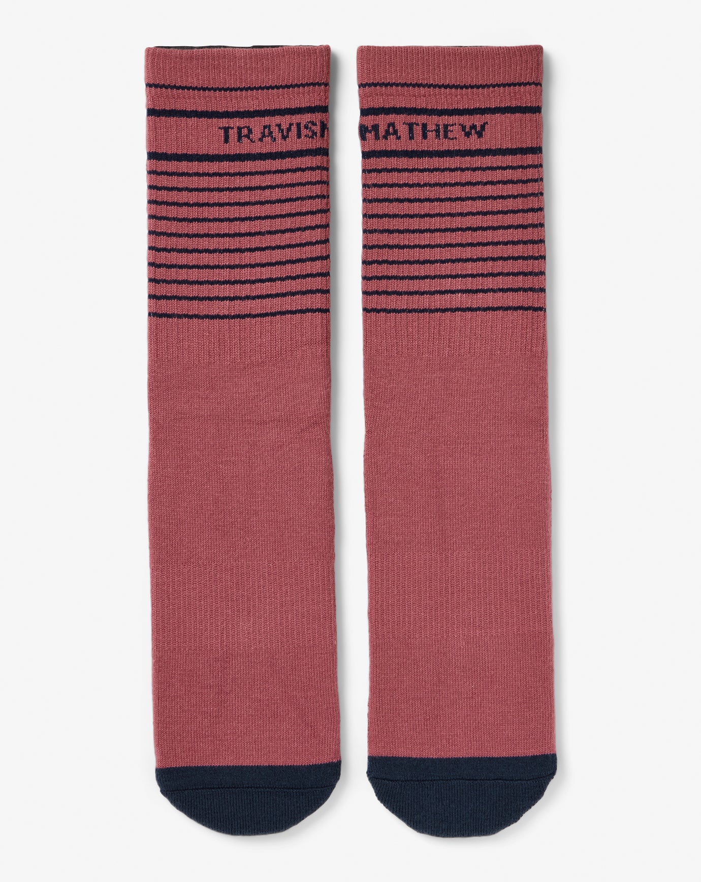 TravisMathew | Overall Mood Crew Sock - Rose Wine