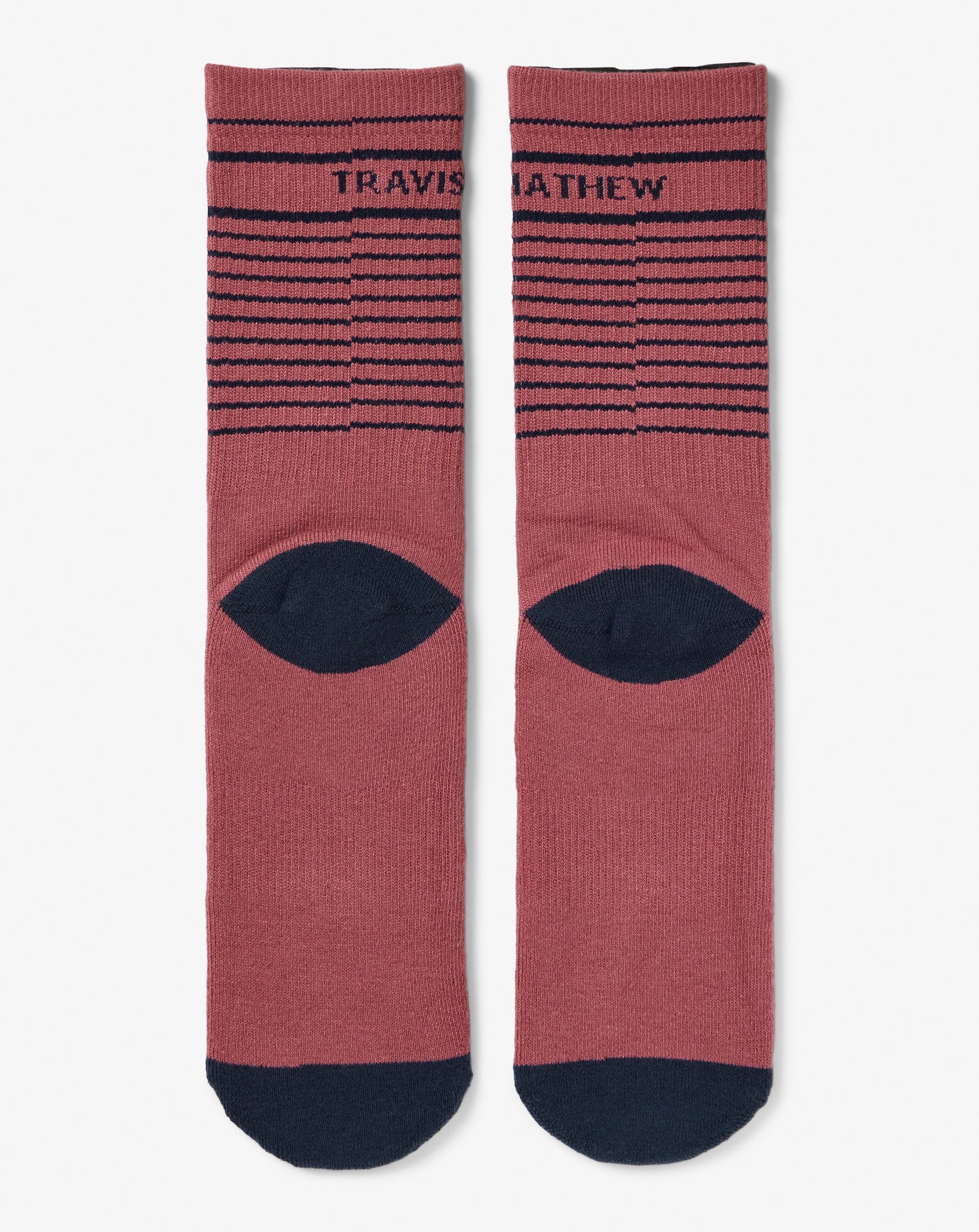 TravisMathew | Overall Mood Crew Sock - Rose Wine