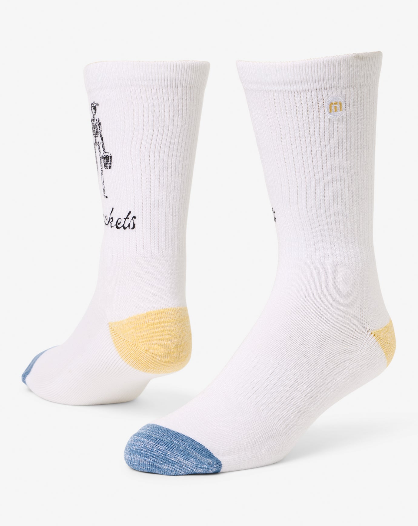 TravisMathew | Lost Buckets Crew Sock - White