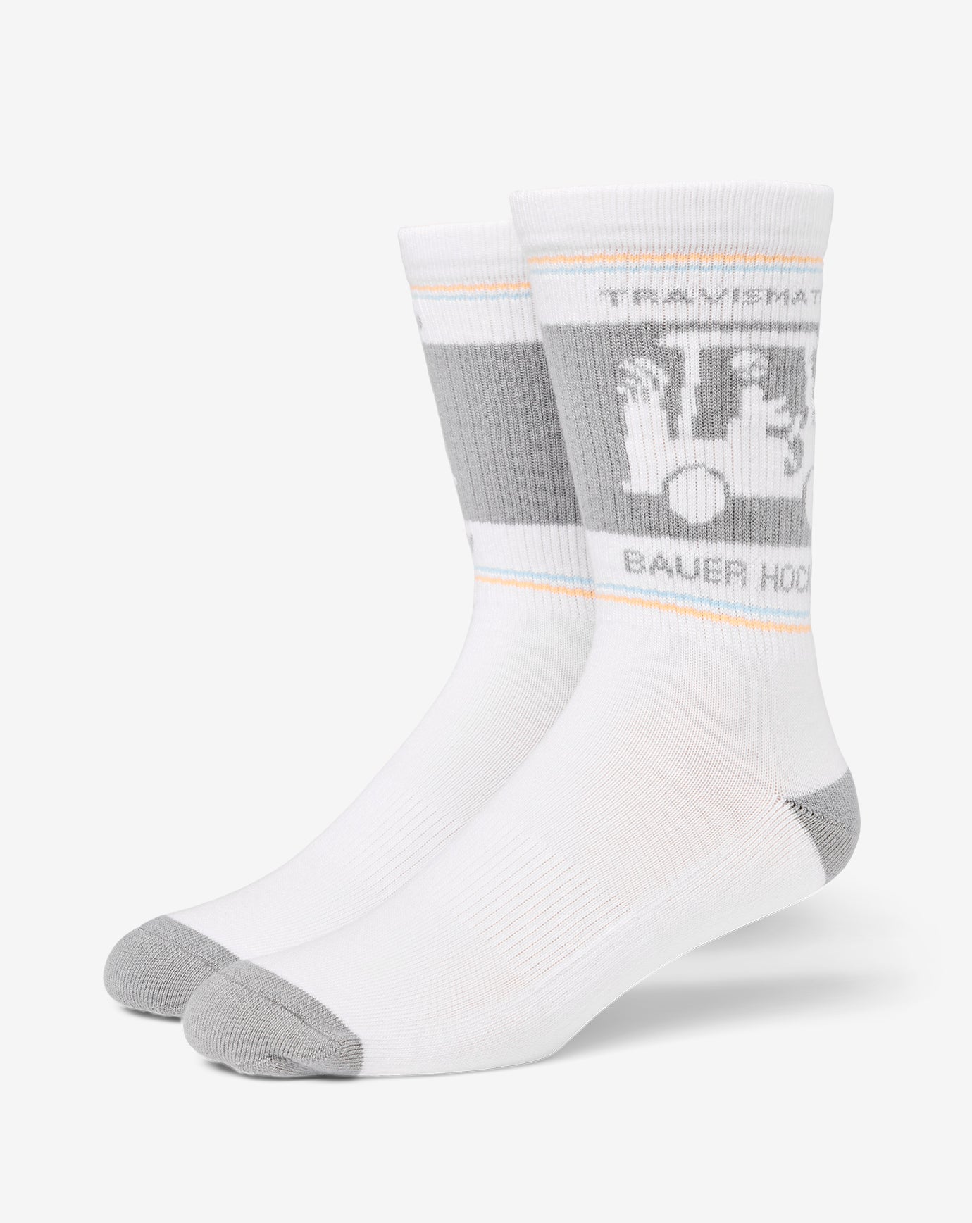 TravisMathew | No Goalie Crew Sock - White