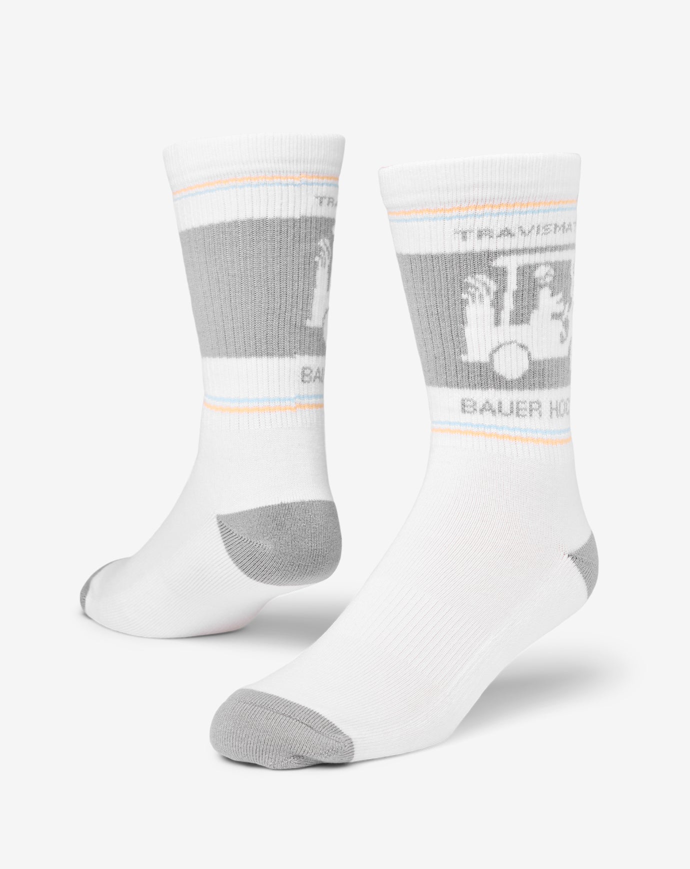 TravisMathew | No Goalie Crew Sock - White