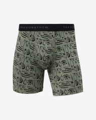 TravisMathew | Cabana Boxer - Dark Olive