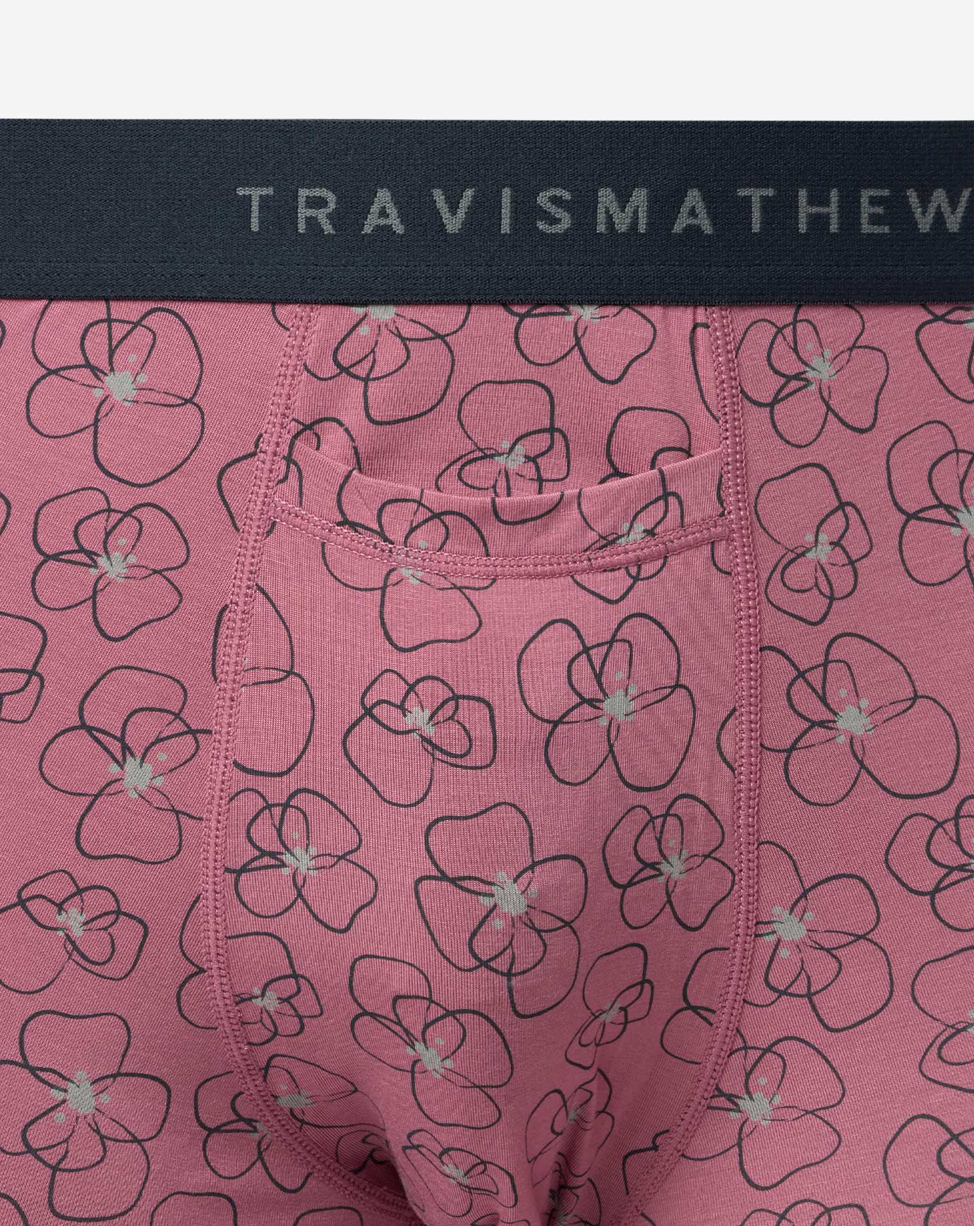 TravisMathew | Whiskey Lounge Boxer - Rose Wine