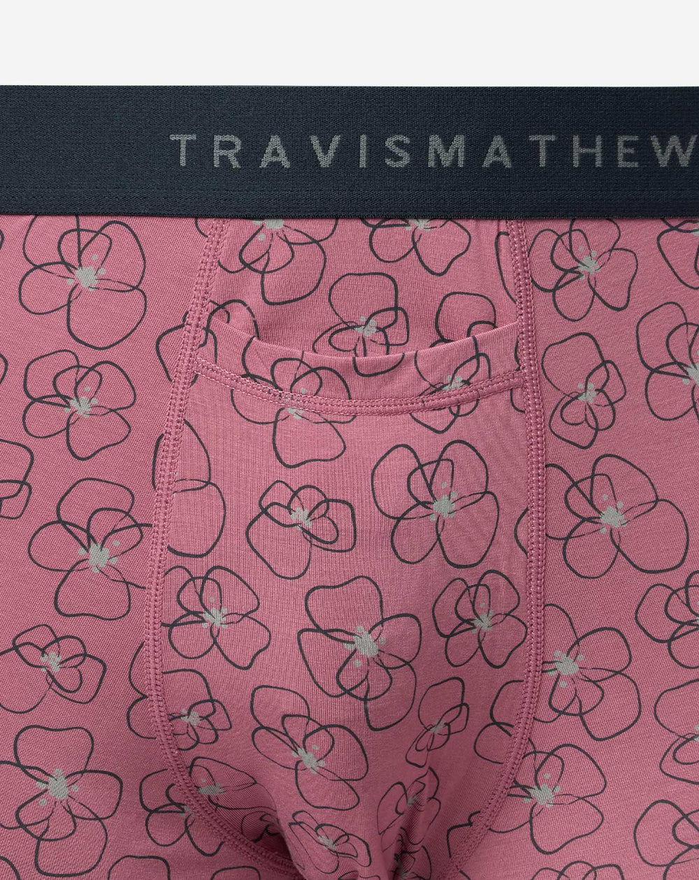 TravisMathew | Whiskey Lounge Boxer - Rose Wine