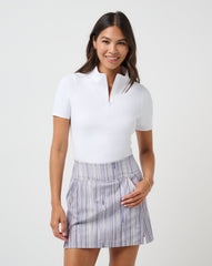 TravisMathew | Sunfire Zip Polo - White