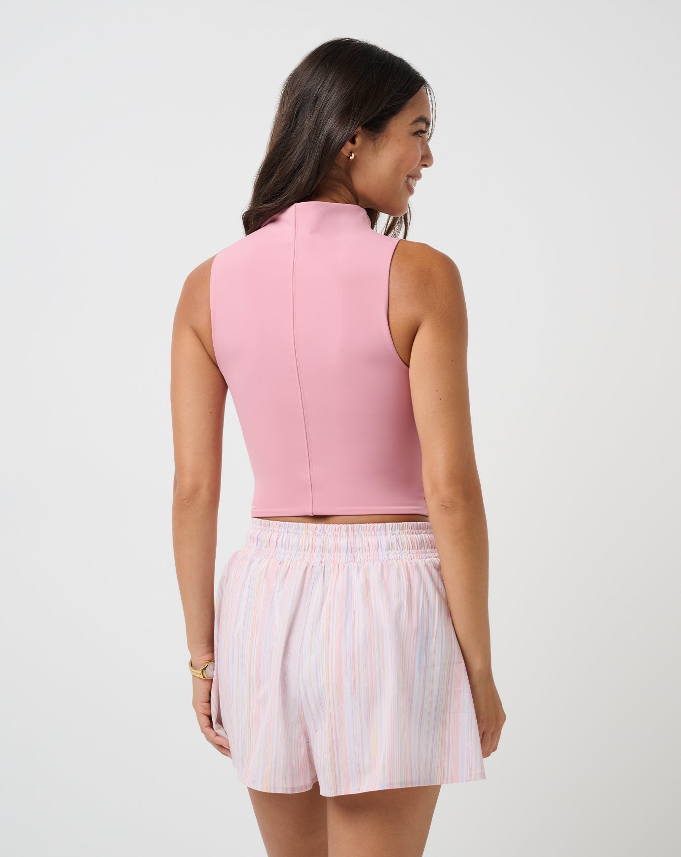 TravisMathew | Sunfire Zip Tank - Foxglove