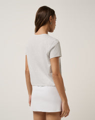TravisMathew | Ten For Ten Graphic Tee - Heather Light Grey