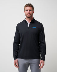 TravisMathew | Los Angeles Dodgers Time To Tailgate Quarter Zip - Black