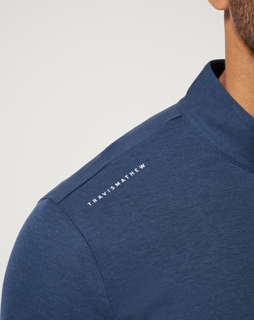 TravisMathew | Auburn Time To Tailgate Quarter Zip - Navy