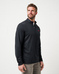 TravisMathew | Arkansas Time To Tailgate Quarter Zip - Black