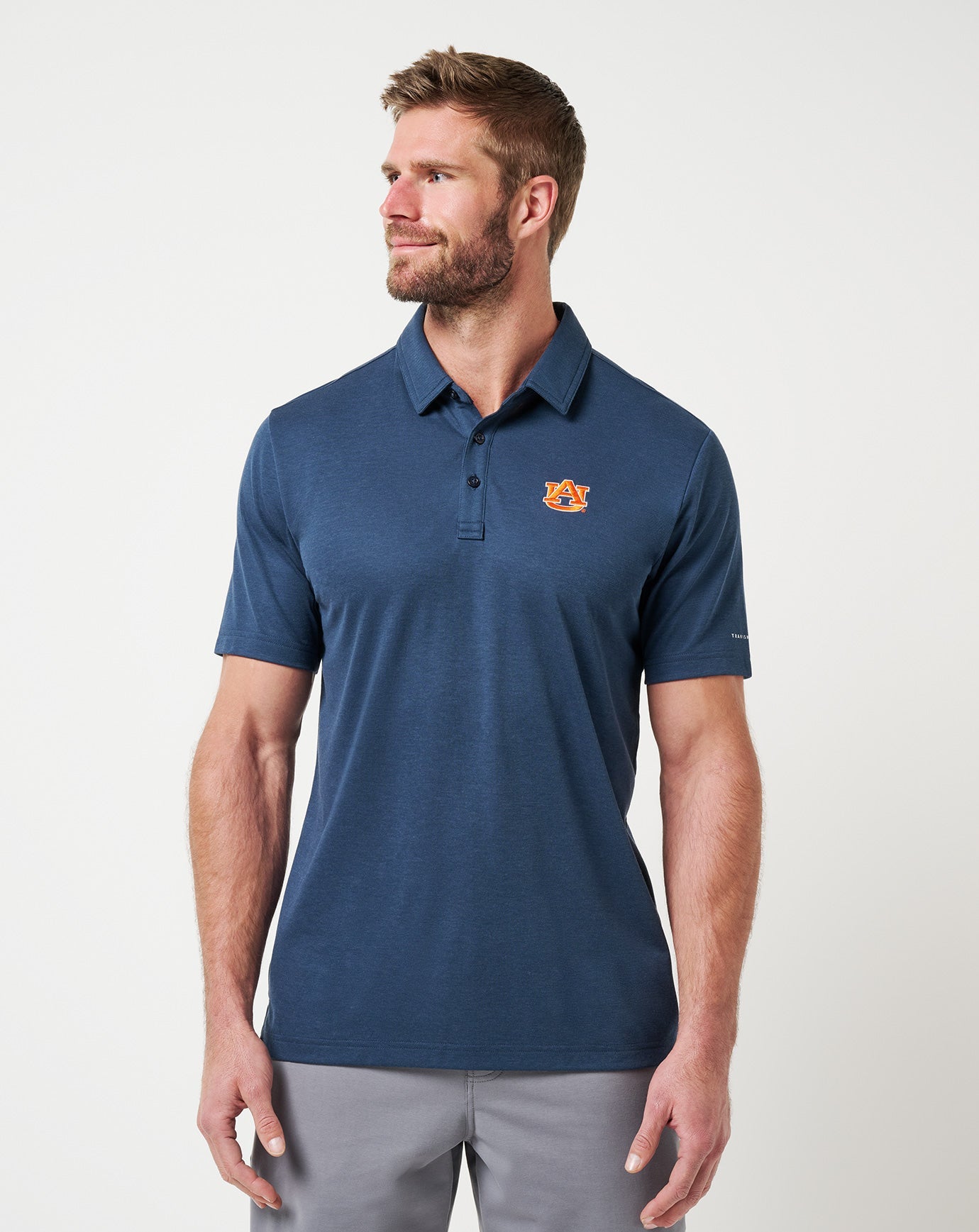 TravisMathew | Auburn School Pride Polo - Navy