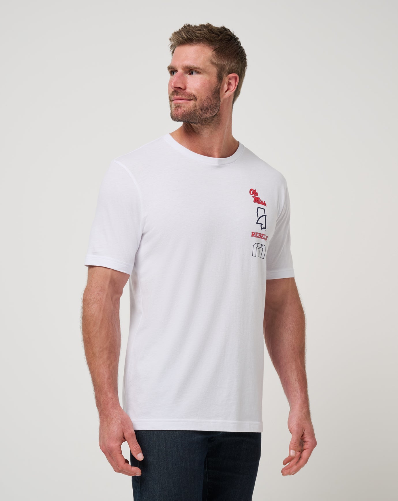 TravisMathew | Mississippi Playoffs 2.0 Tee - White