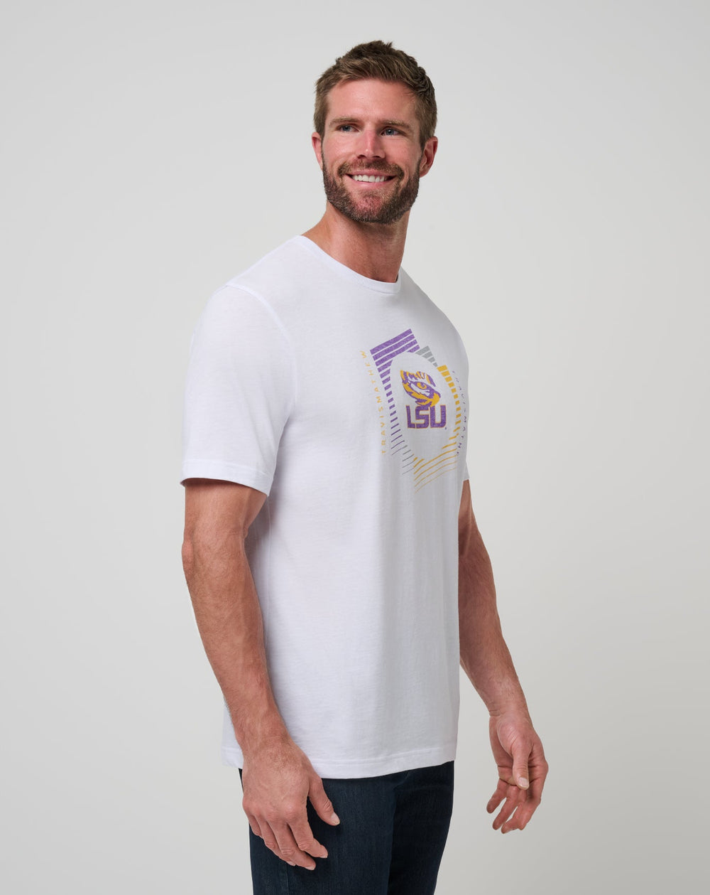 TravisMathew | LSU Underdogs Tee - White