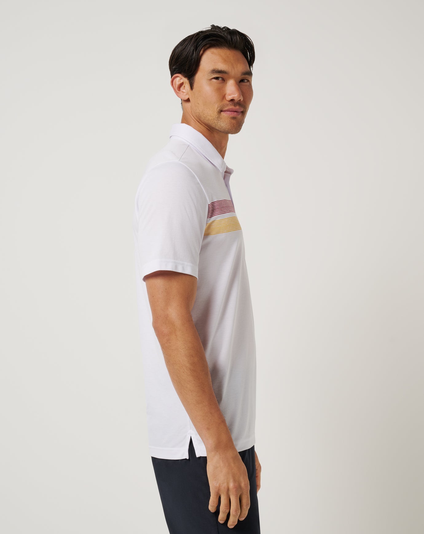 TravisMathew | USC Top Recruit Polo - White/Cardinal