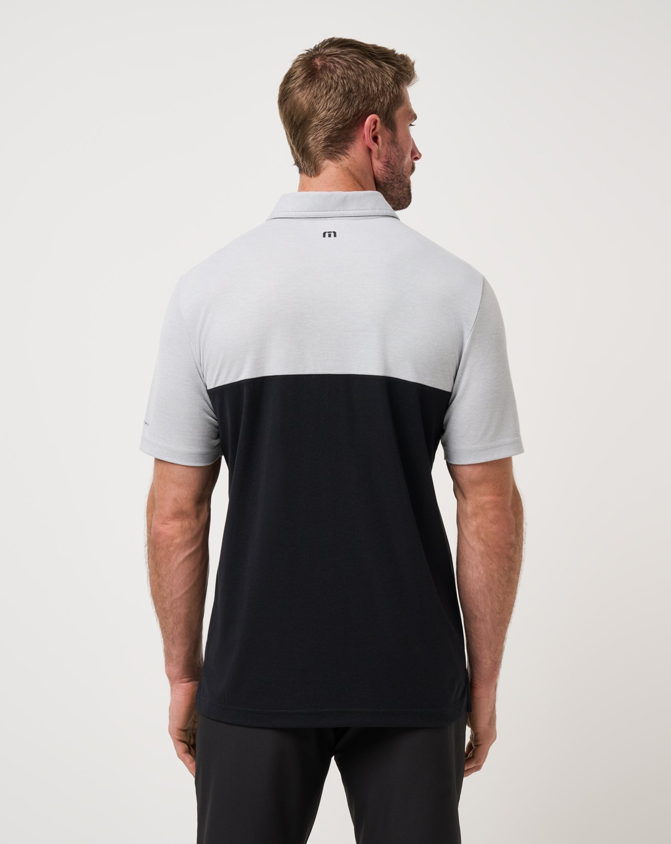 TravisMathew | ASU Drop Back Polo - Heather Grey/Black