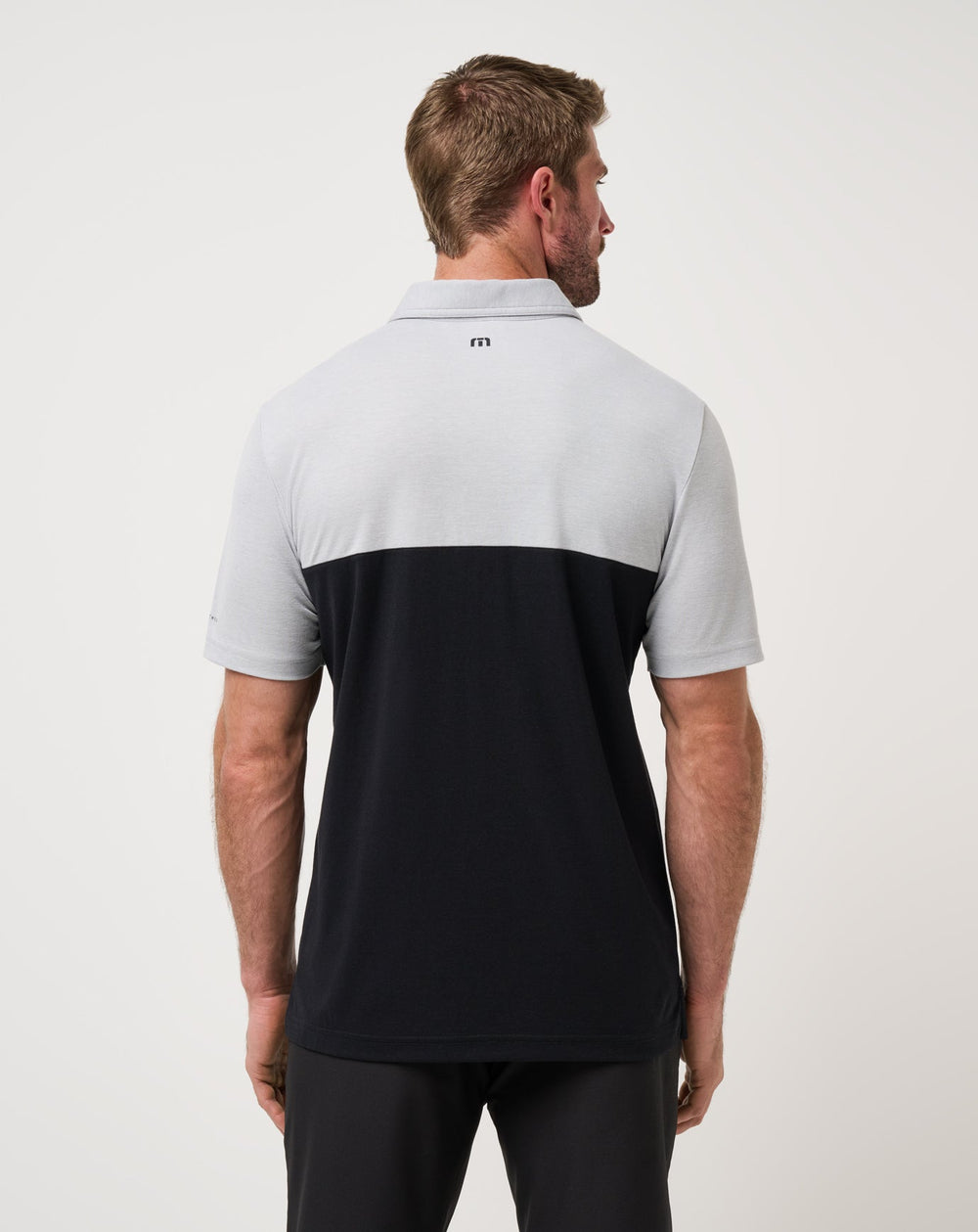 TravisMathew | ASU Drop Back Polo - Heather Grey/Black
